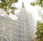 Conservation et Restauration de la Collégiale dde Neuchtel: les échafaudages de la partie sud sont terminés - image 3/4