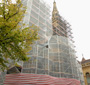 Conservation et Restauration de la Collégiale dde Neuchtel: les échafaudages de l'abside sont terminés - image 4/4