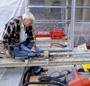 Conservation et Restauration de la Collégiale dde Neuchâtel: Vue aérienne façade ouest image - 1/6